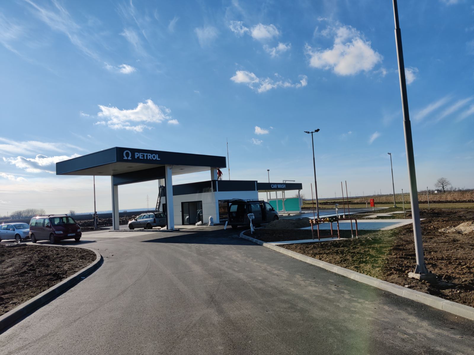 Benzinska pumpa Omega u Kačarevu | MCon izrada i montaža