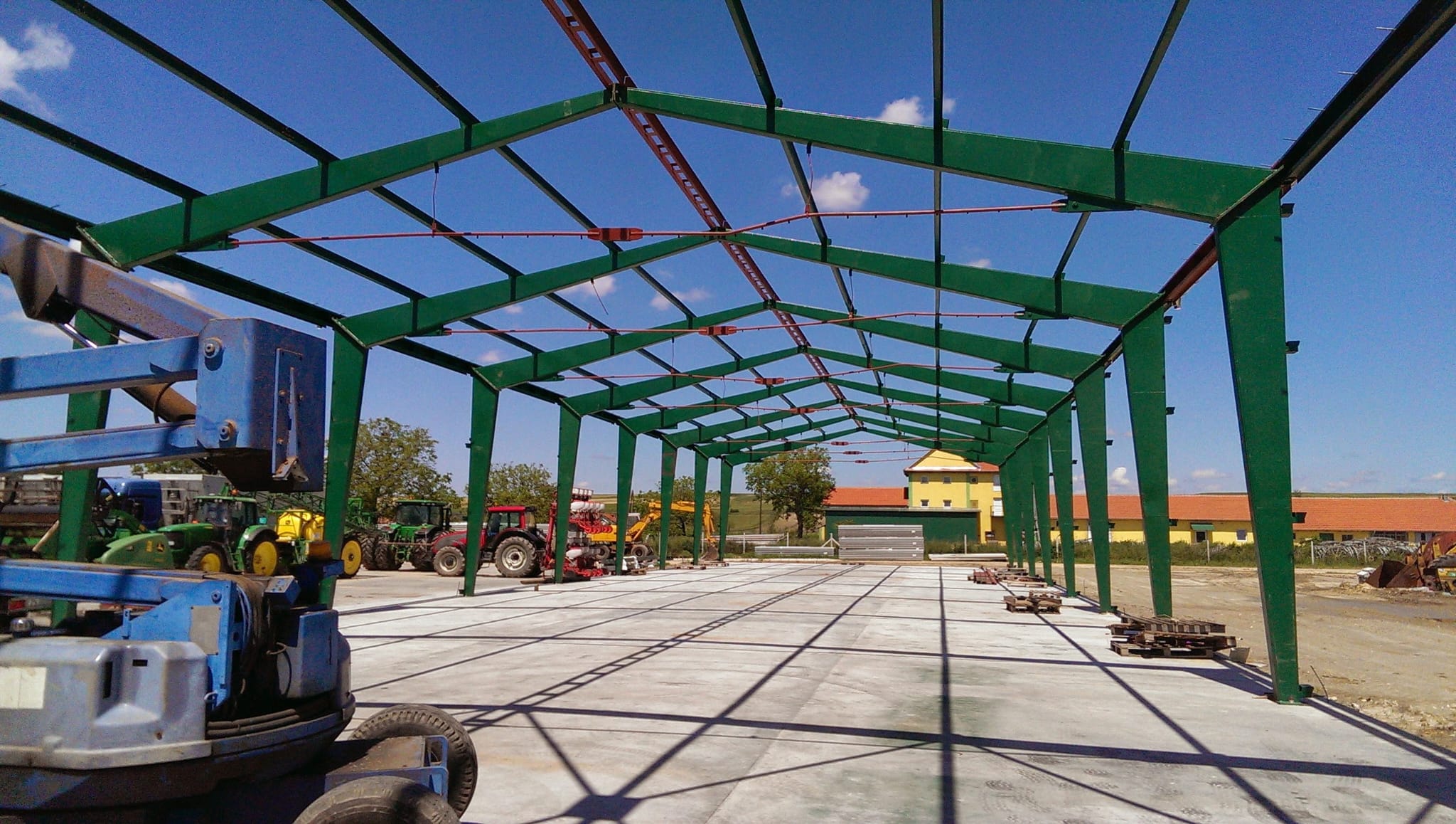 Prepravka metalne konstrukcije 18×45m u Jarkovcu | MCon čelični objekti